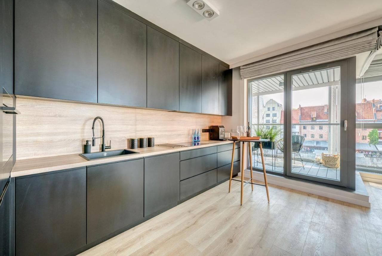 The Black Crane Apartment Gdańsk Eksteriør bilde